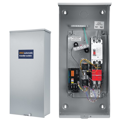 200 amp single phase generator - 200,
