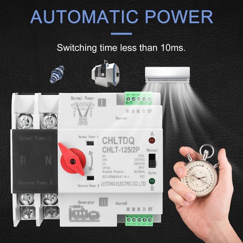 Dual power auto transfer - dual,