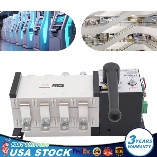 250a 400v generator automatic - 400v,