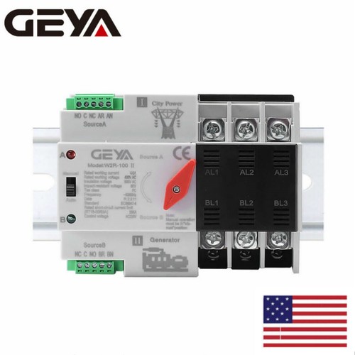 Geya 3pole 100a 230v automatic - 100a,