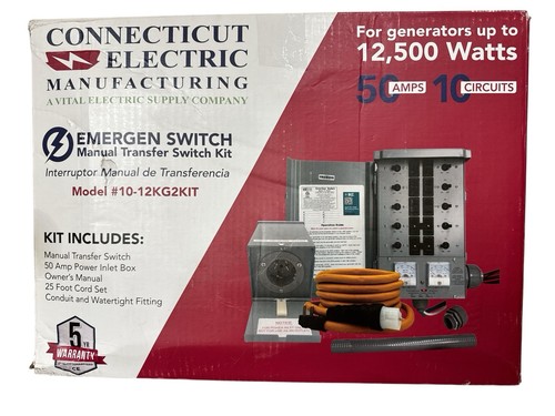 Emergen manual transfer switch - emergen,