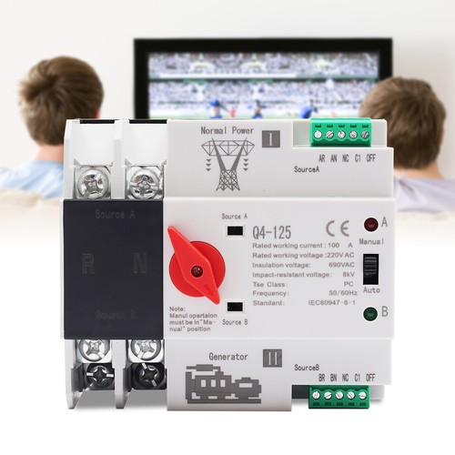 Automatic transfer switch dual - transfer,