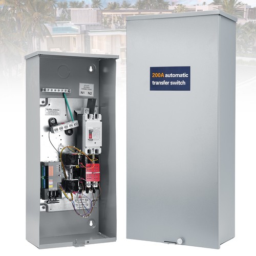 200 amp automatic transfer - amp,