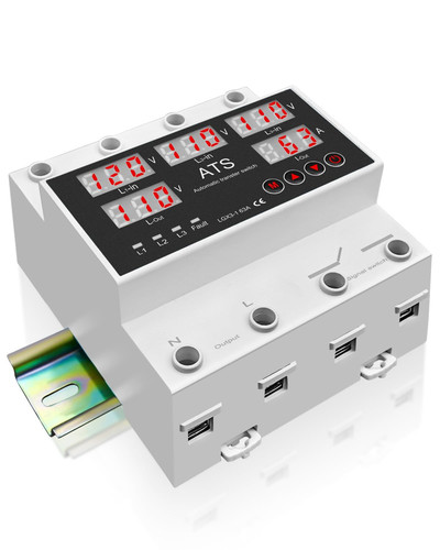Automatic transfer switch with - switch,