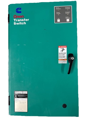 Onan generator transfer switch - transfer,